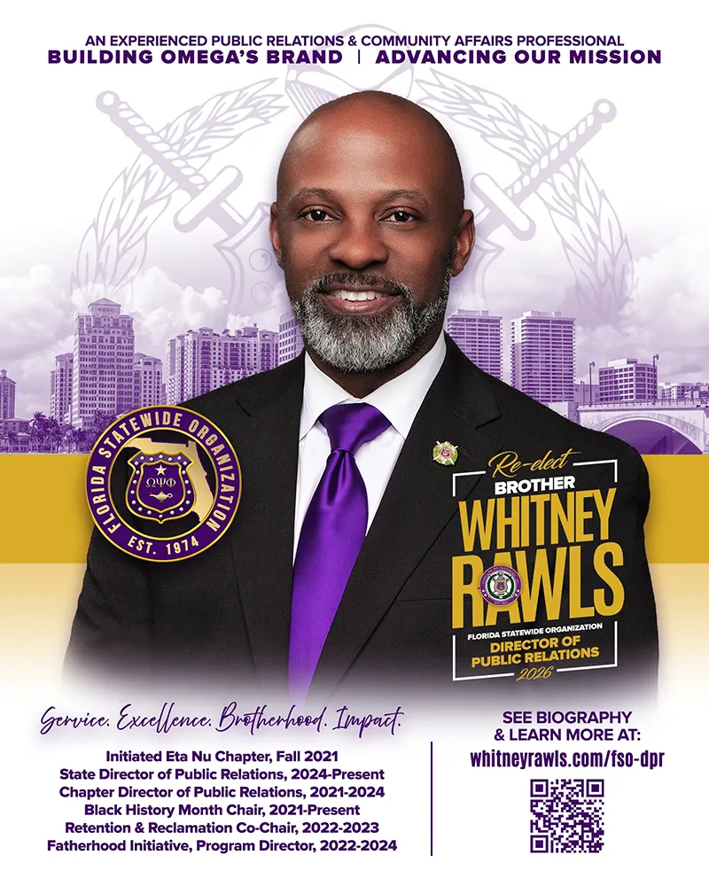 Re-Elect Whitney Rawls for Florida Statewide Organization Director of Public Relations